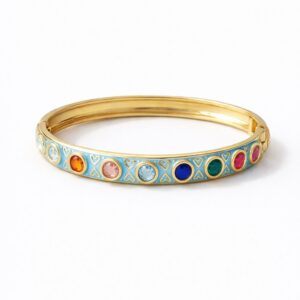 Silth | Şık Tasarım Renkli Kelepçe Bileklik - Görsel 1