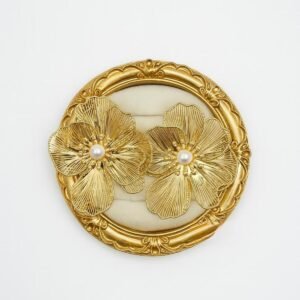 Opal Flower | Çelik Taşlı Çiçek Detay Küpe