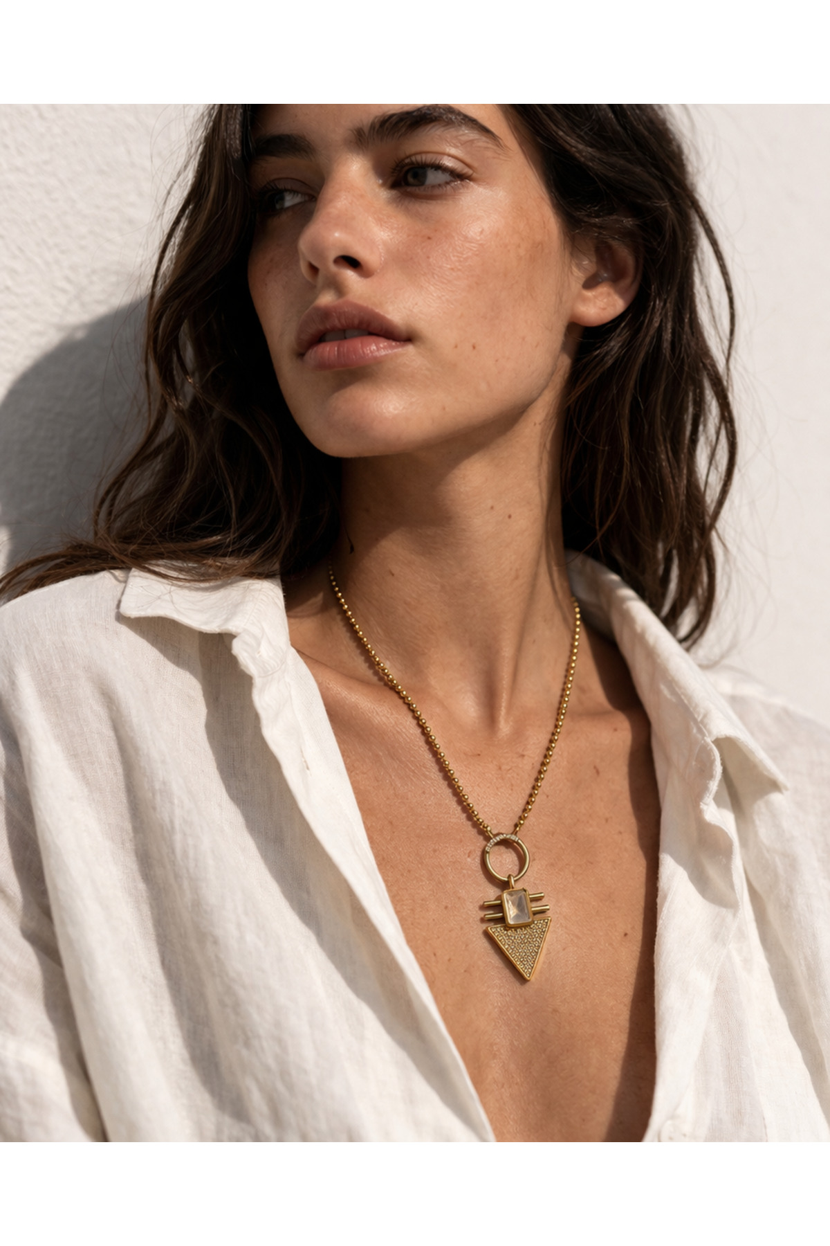 Vela Charm | Zirkon Taş Kolye